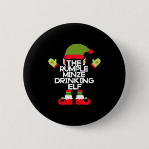 The Rumple Minze Drinking Elf Funny Whiskey 2 Inch Round Button