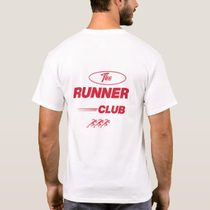 The Runner Club T‑Shirt – Bold Red Athletic Design T-Shirt