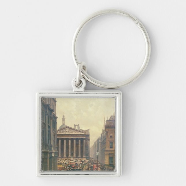 The Rush Hour by the Royal Exchange from Queen Keychain (Front)