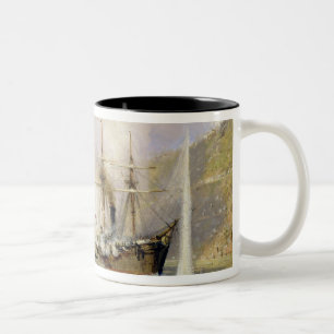 The Russian Destroyer 'Shutka' Two-Tone Coffee Mug
