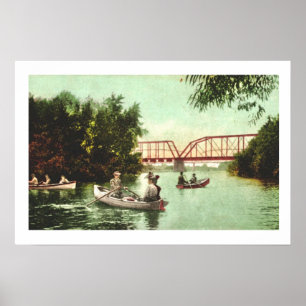 The Russian River Healdsburg Poster Print