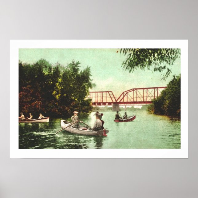 The Russian River Healdsburg Poster Print (Front)