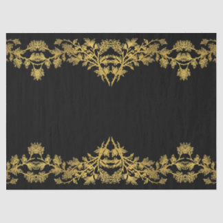 The Rustic Black Gold Collection - Tissue Paper