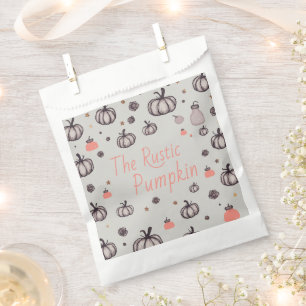 The Rustic Pumpkin Favour Bag