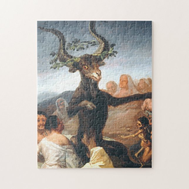 The Sabbath Of Witches Francisco Goya Jigsaw Puzzle (Vertical)