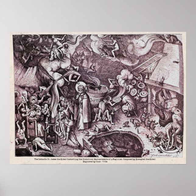 The Sabbath - St James and the Magician Poster (Front)