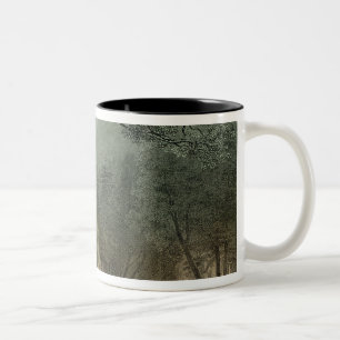 The Sacred Grove of the Druids Two-Tone Coffee Mug