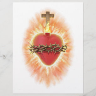 The Sacred Heart Letterhead