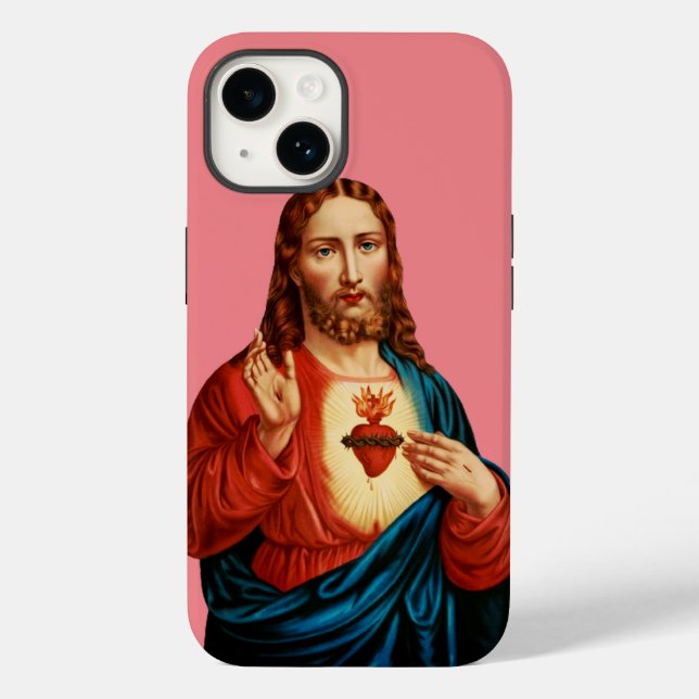 The Sacred Heart of Jesus Case-Mate iPhone Case (Back)