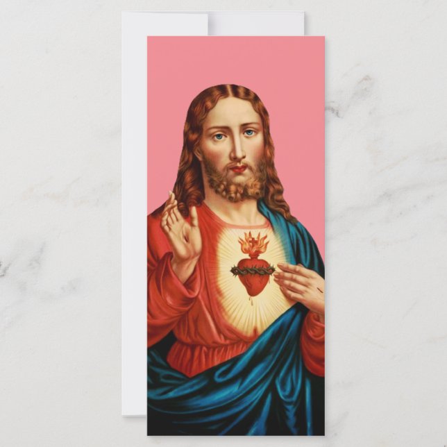 The Sacred Heart Of Jesus Fine Art Portrait (Front)