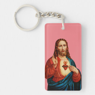 The Sacred Heart of Jesus Keychain