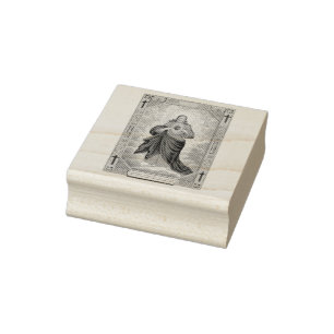 The Sacred Heart of Jesus Rubber Stamp