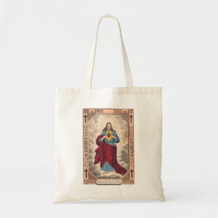 The Sacred Heart of Jesus Tote Bag
