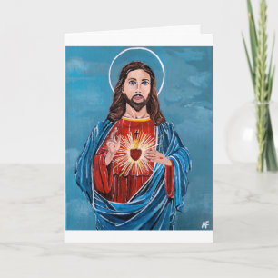 The Sacred Heart Painting by Alfred Fox Card