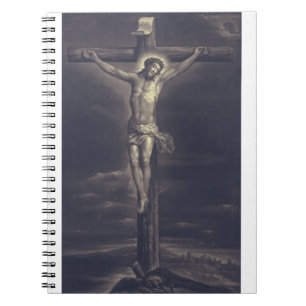 The Sacred Passion Black and White Fine Art Notebook