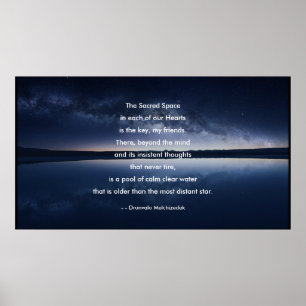 The Sacred Space Poster
