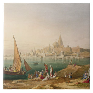 The Sacred Town and Temples of Dwarka, from Volume Tile