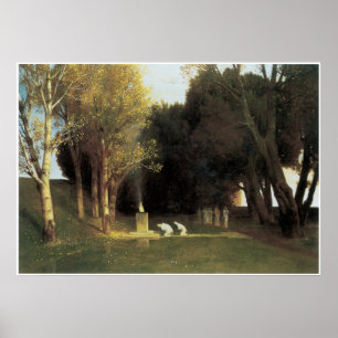 The Sacred Wood, 1882, Arnold Bocklin Poster