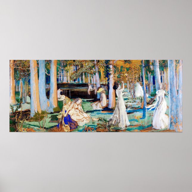 The Sacred Wood, Maurice Denis Poster (Front)