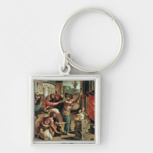 The Sacrifice at Lystra (cartoon for the Sistine C Keychain