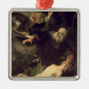 The Sacrifice of Abraham, 1635 Metal Ornament