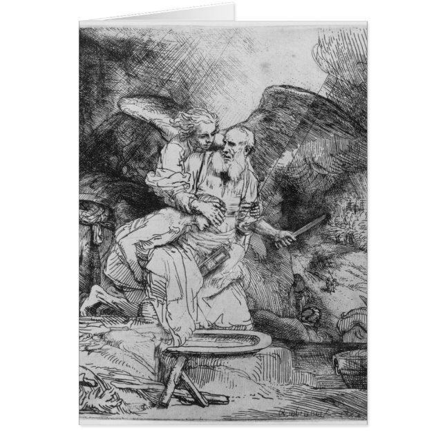 The Sacrifice of Abraham, 1645 (Front)