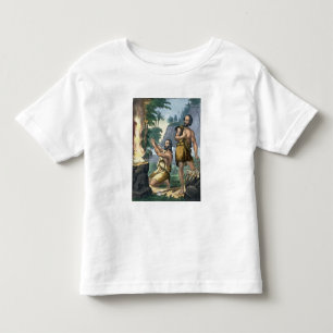 The Sacrifice of Cain and Abel, from a bible print Toddler T-shirt