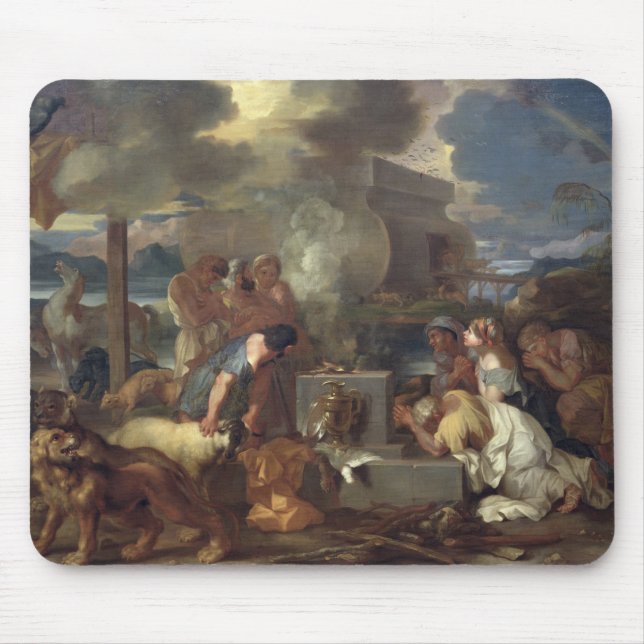 The Sacrifice of Noah, c.1640 Mouse Pad (Front)