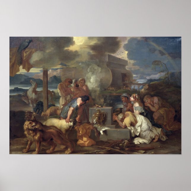 The Sacrifice of Noah, c.1640 Poster (Front)