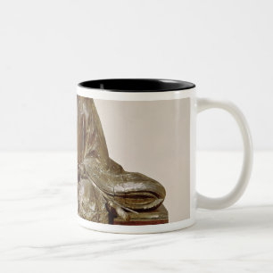 The Sadaijin in ceremonial costume Two-Tone Coffee Mug