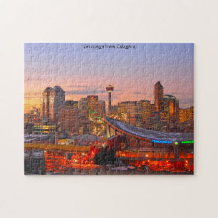 The Saddle Dome Calgary. Jigsaw Puzzle