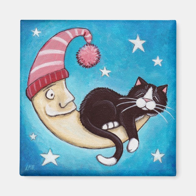 The Safest Place for a Cat Nap Magnet (Front)