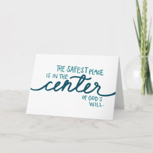 The Safest Place Thank You Card