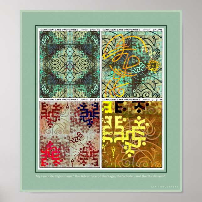 The Sage, the Scholar, and the Ox Drivers Poster (Front)