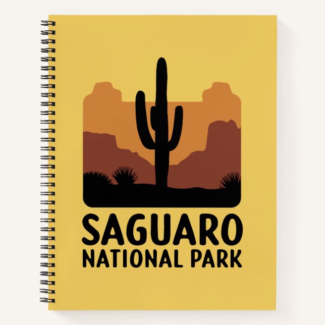 The Saguaro Cactus Notebook (Front)