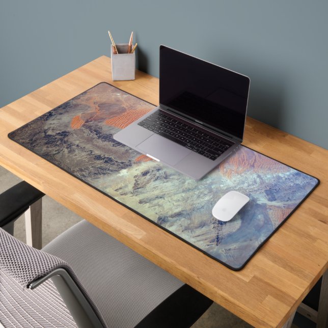 The Sahara Desert In Algeria, North Africa. Desk Mat (Office 2)