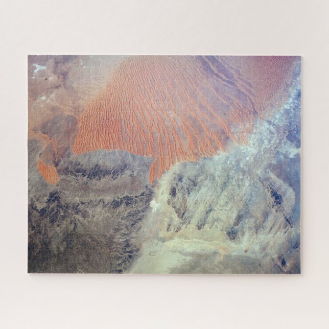 The Sahara Desert In Algeria, North Africa. Jigsaw Puzzle (Horizontal)