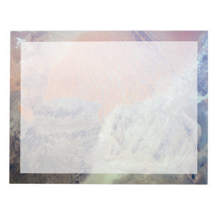 The Sahara Desert In Algeria, North Africa. Notepad