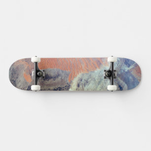 The Sahara Desert In Algeria, North Africa. Skateboard