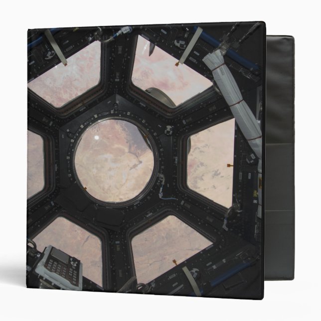 The Sahara Desert visible through the windows Binder (Front/Inside)