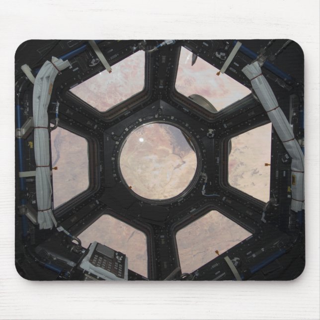 The Sahara Desert visible through the windows Mouse Pad (Front)