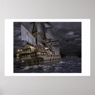 The Sailing Fortress Poster