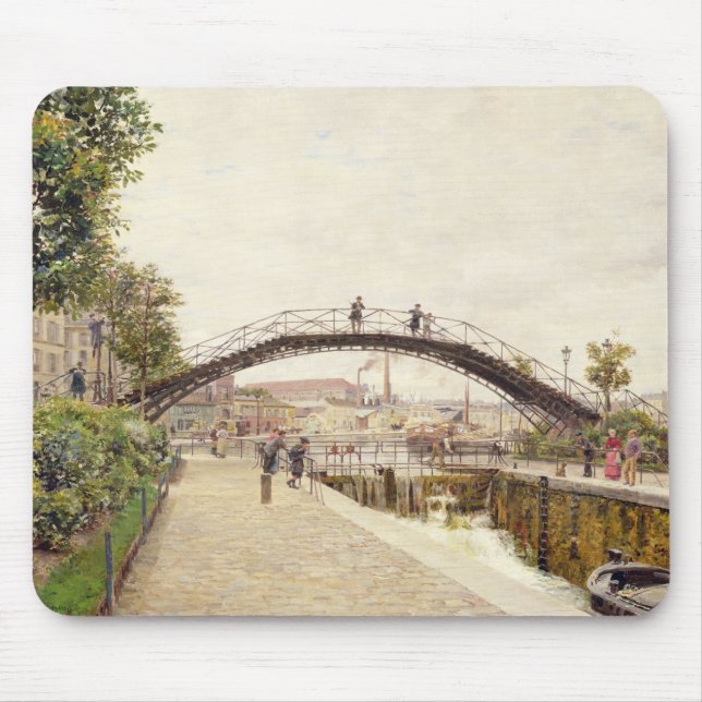 The Saint-Martin Canal Mouse Pad (Front)
