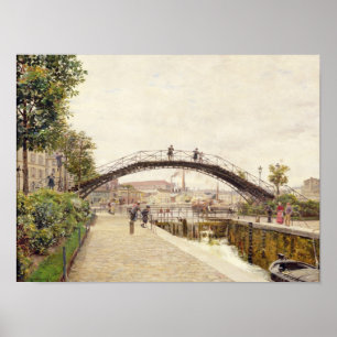 The Saint-Martin Canal Poster