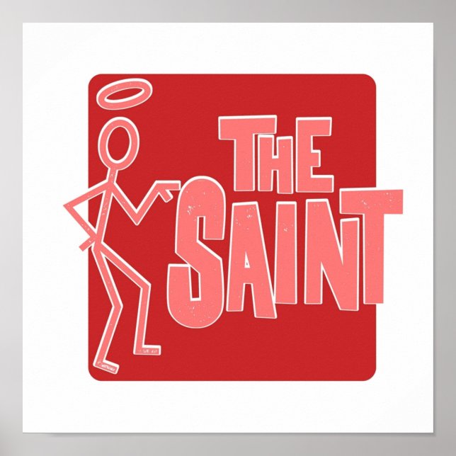 The Saint TV Shows Poster (Front)