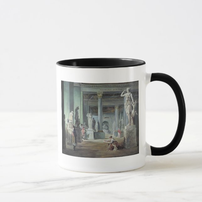 The Salle des Saisons at the Louvre, c. 1802 Mug (Right)