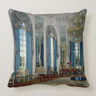 The Salon des Glaces (The Room of Mirrors) in the Throw Pillow