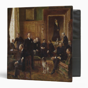 The Salon of the Countess Potocka, 1887 Binder
