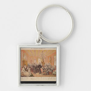 The Salon of Victor Hugo Keychain