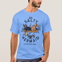 The Salty Mermaid Dive Bar Fish Shack Cool Retro M
